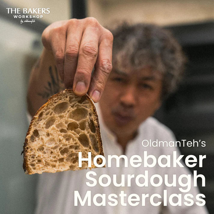 OldmanTeh’s Online Sourdough Homebaker Masterclass (Online Class)